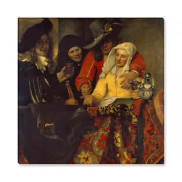 Jan Vermeer - Leinwandbild