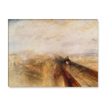 Joseph Mallord William Turner Dampf und Geschwindigkeit Leinwandbild