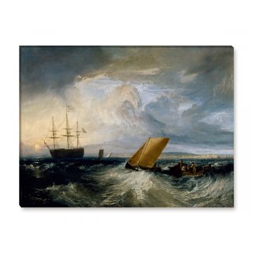 Gemälde - sheerness as seen from the nore