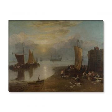 Gemälde - Sonnenaufgang im Dunst