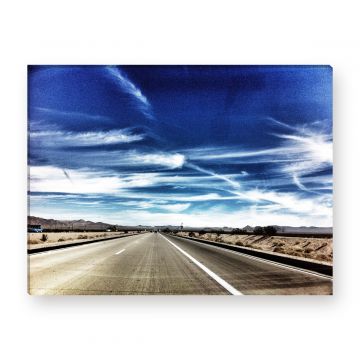 Leinwandbild Blue sky