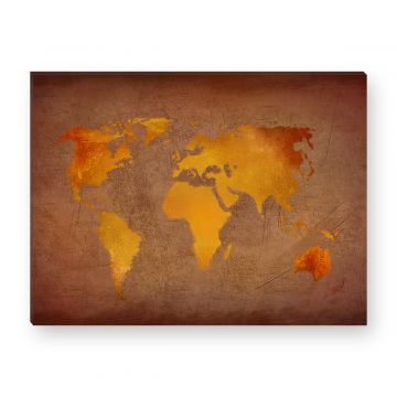 Leinwandbild - Geographie - Geography - Kontinent