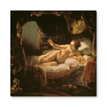Danae Rembrandt Leinwandbild