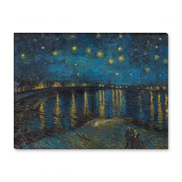 Sternnacht von Van Gogh als Leinwandbild