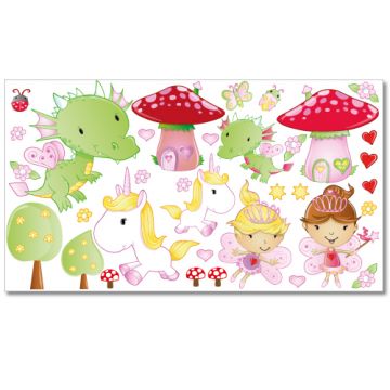 Wandsticker Set XL - Feen