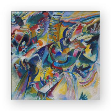 Improvisation Klamm Leinwandbild