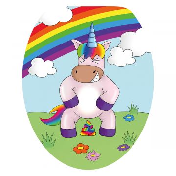 Wc Sticker Einhorn
