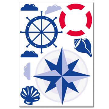 Wandsticker maritim