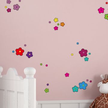 Wandsticker Blumen