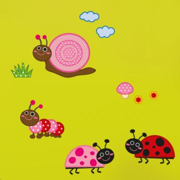 Wandsticker Pastell