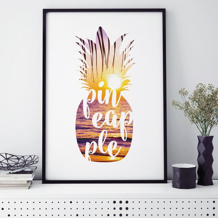 Bild Pineapple Sunset