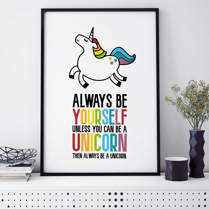 Always be yourself  Bild