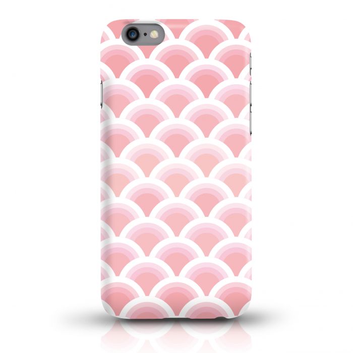 Handycase mit rosa Retromuster