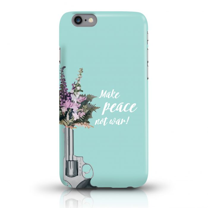 handycase iphone samsung türkis spruch pistole