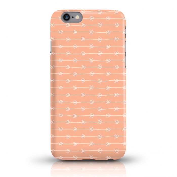 handycase iphone samsung pfeile apricot