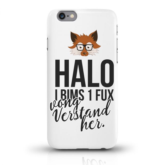 halo i bims 1 fux vong verstand her handycase
