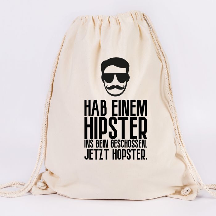 juniwords turnbeutel hipster hopster