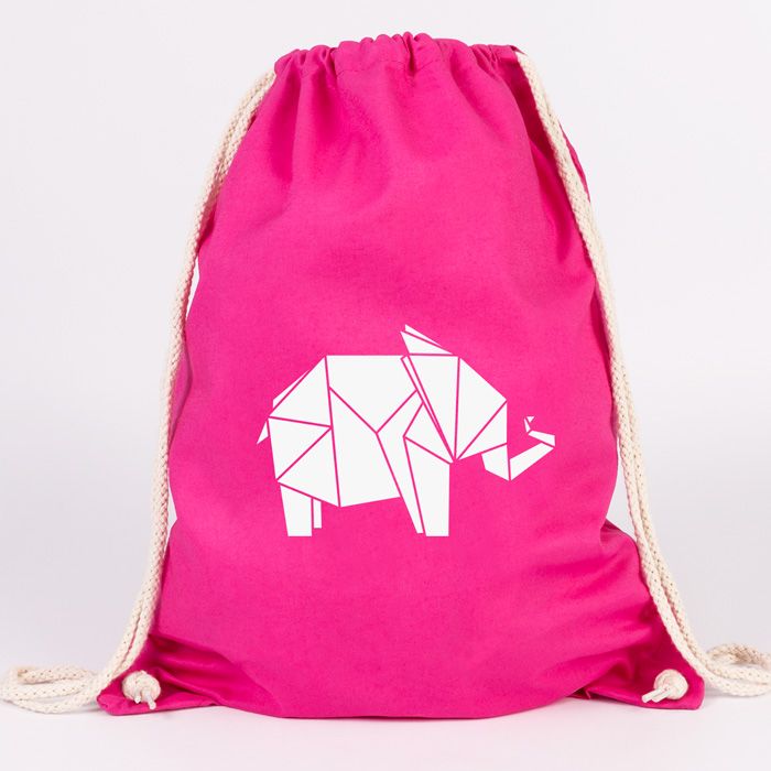 turnbeutel elefant origami