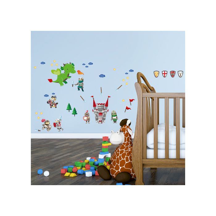 Wandsticker Ritter