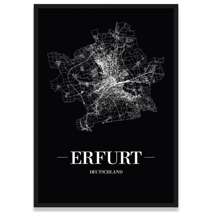 Erfurt Poster Rahmen