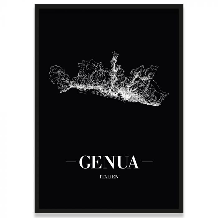 Genua Poster Rahmen