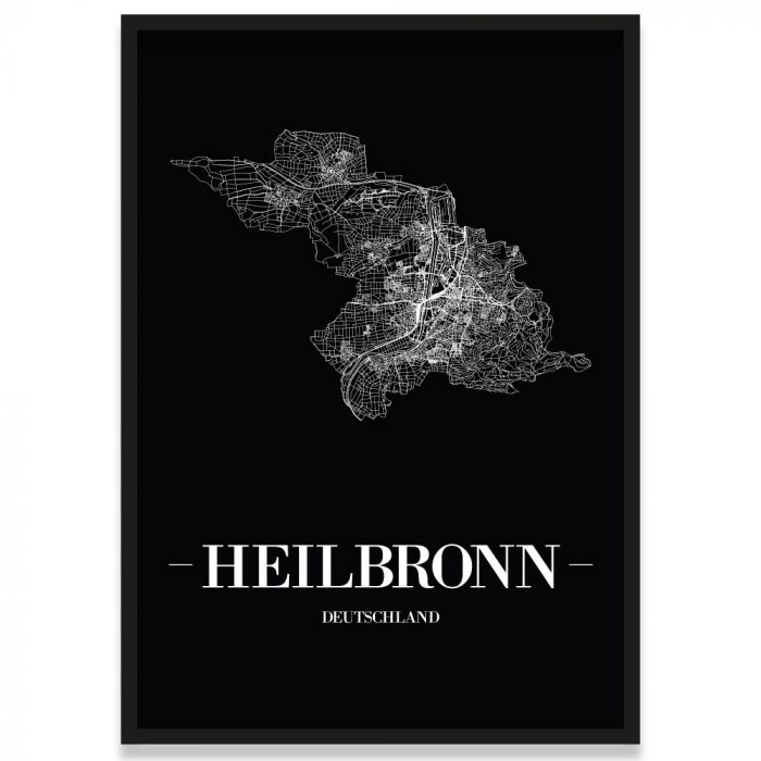 Poster Heilbronn Rahmen