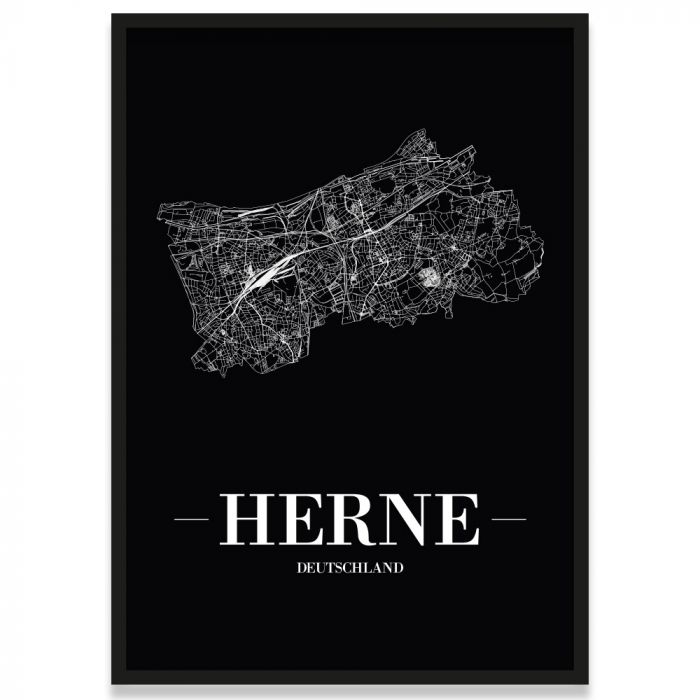 Poster Herne Rahmen