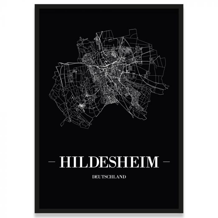 Poster Hildesheim Rahmen
