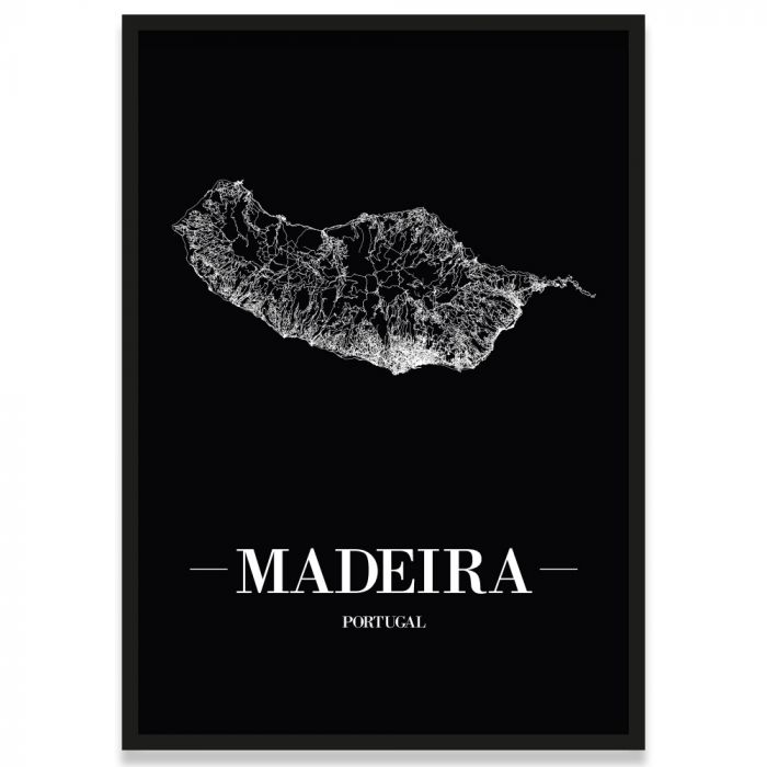 Poster Madeira Bilderrahmen