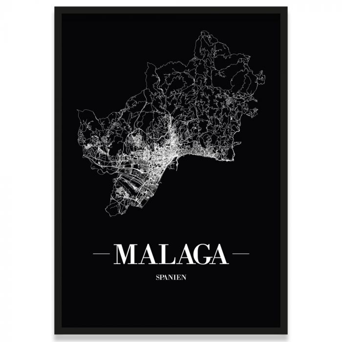 Malaga Poster Rahmen