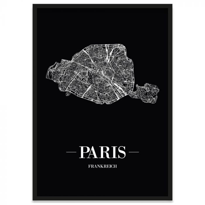 Paris Poster Rahmen