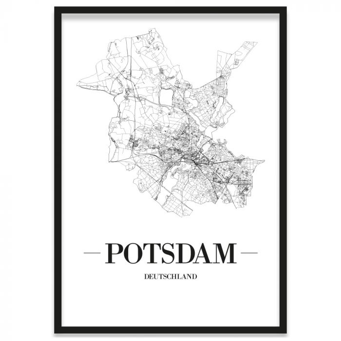 Stadtposter Potsdam Rahmen