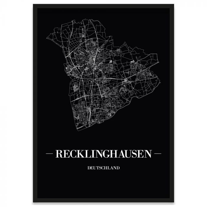Poster Recklinghausen Bilderrahmen