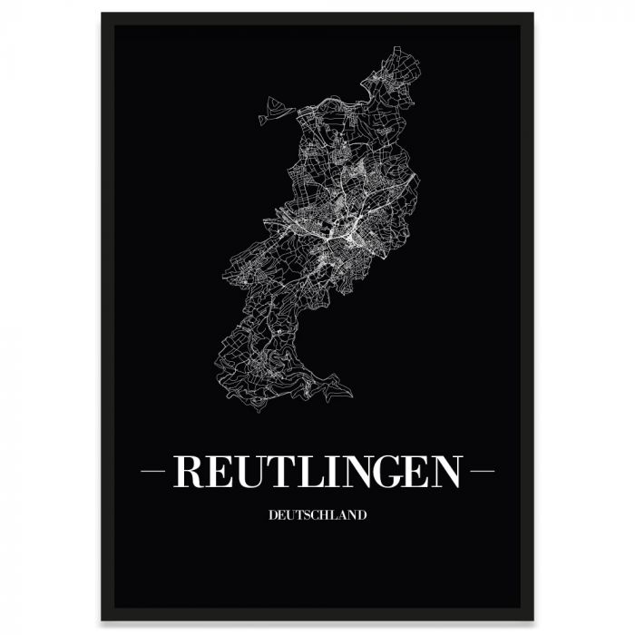 Poster Reutlingen Rahmen