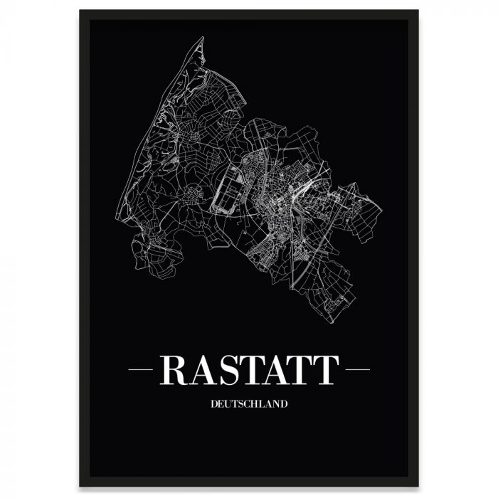 Stadtposter Rastatt Rahmen