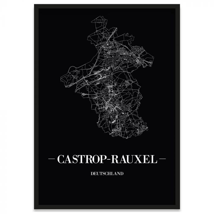 Stadtposter Castrop-Rauxel Rahmen