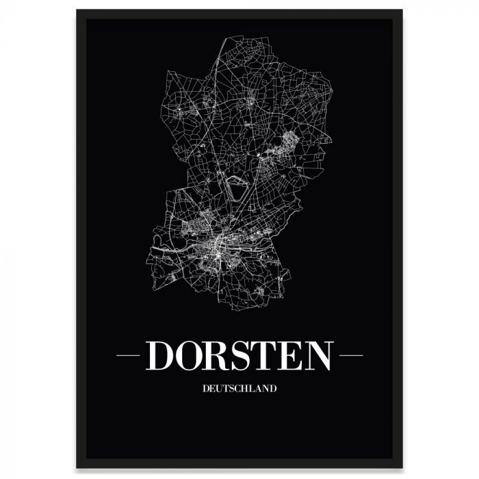 Stadtposter Dorsten Rahmen