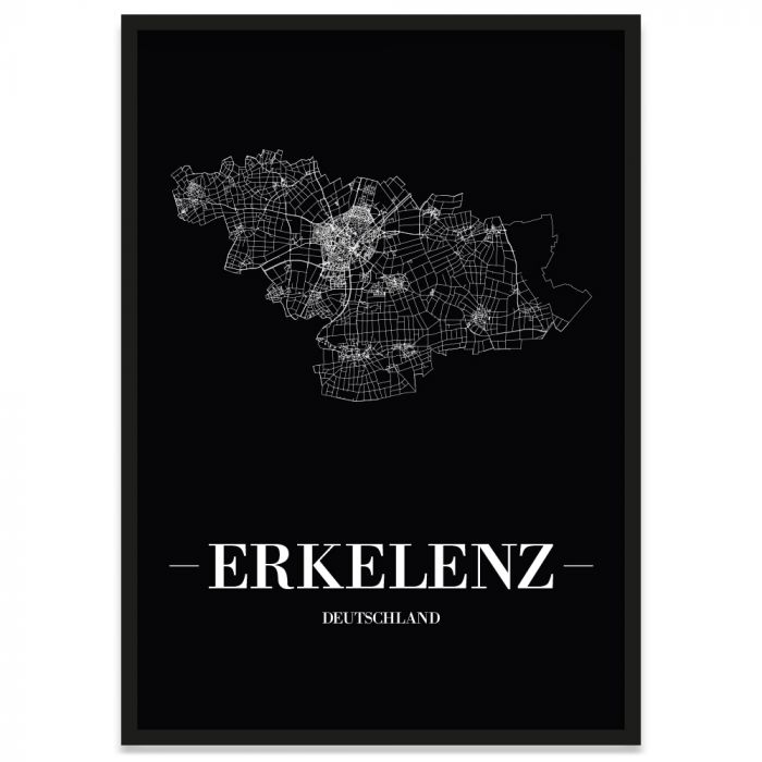 Stadtposter Erkelenz Rahmen