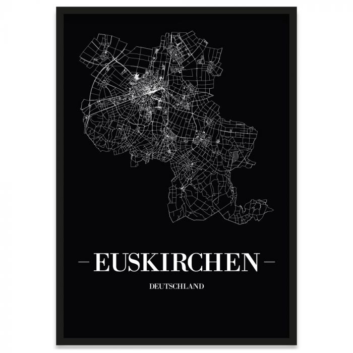 Euskirchen Bilderrahmen Stadtplan