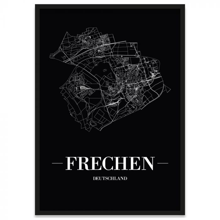 Stadtposter Frechen Stadtnetz