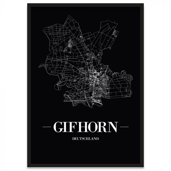 Stadtposter Gifhorn Rahmen