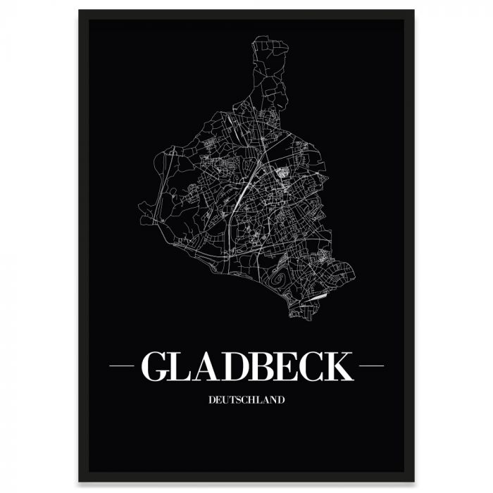 Gladbeck Poster Rahmen