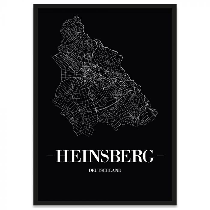 Stadtposter Heinsberg Rahmen