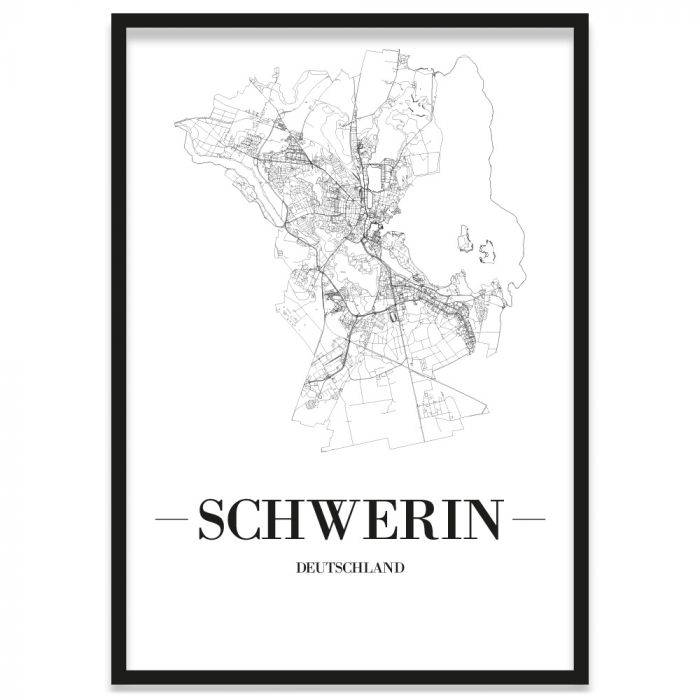 Stadtposter Schwerin