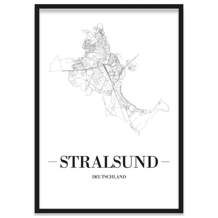 Stadtposter Stralsund