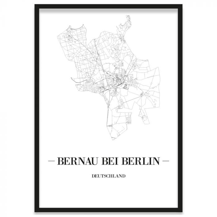 Stadtposter Bernau bei Berlin