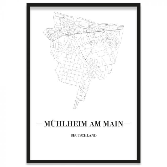 Stadtposter Mühlheim am Main