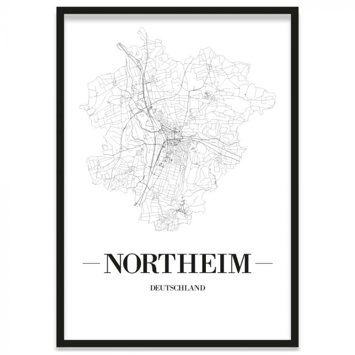 Stadtposter Northeim Rahmen