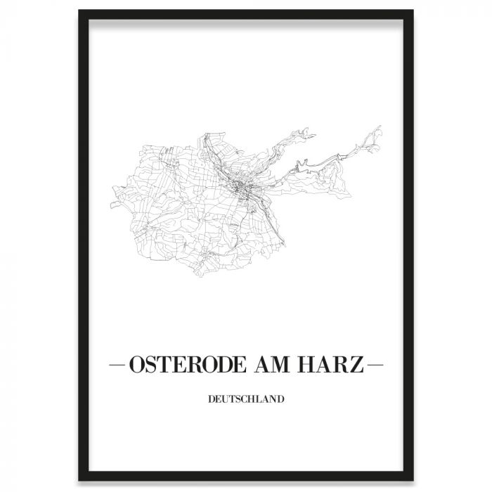 Stadtposter Ostfildern Rahmen
