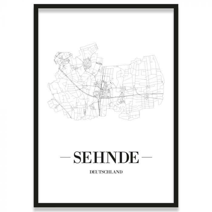 Stadtposter Sehnde Rahmen